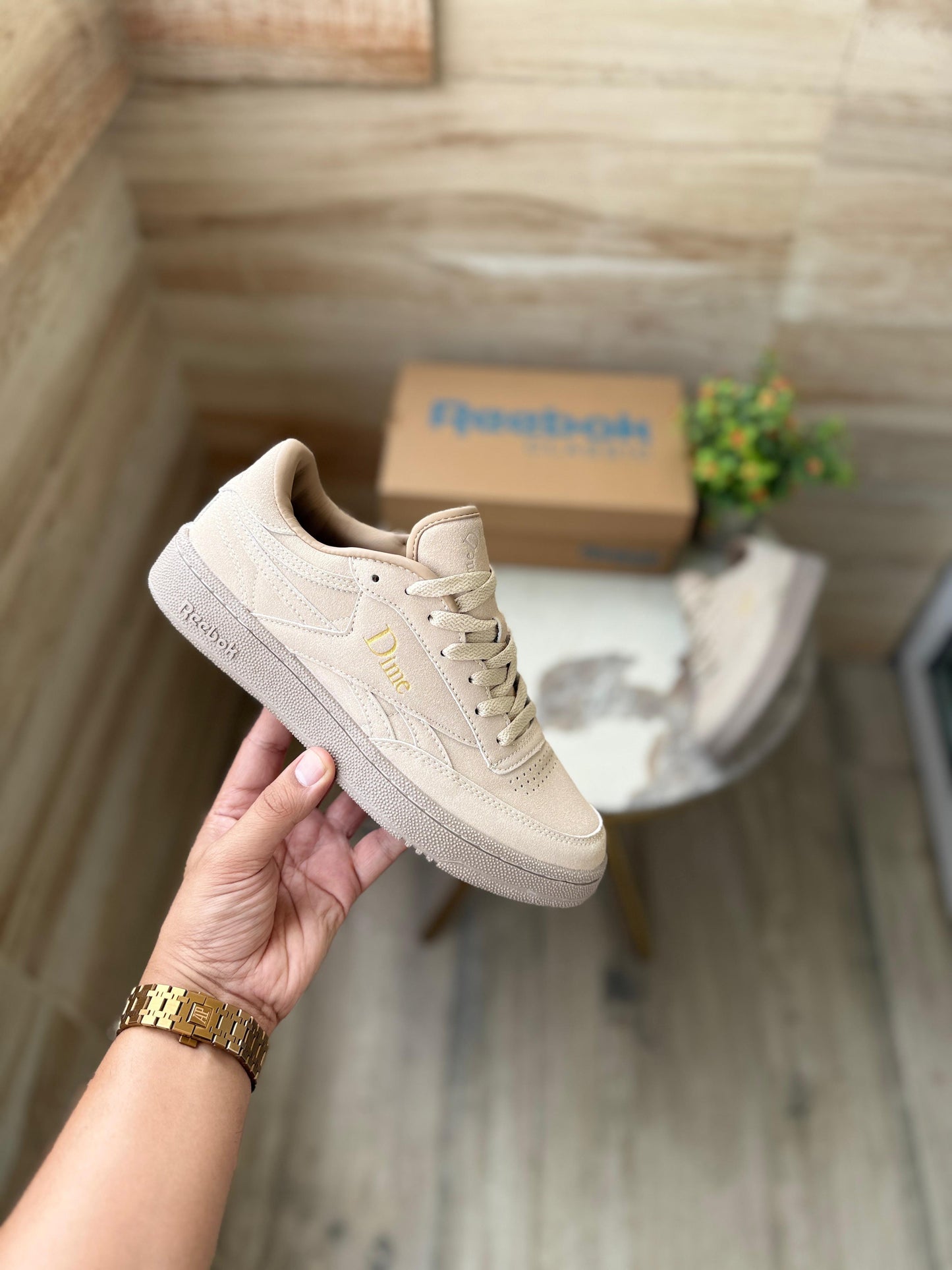 REEBOK X DIME CLUB REVENGE BEIGE