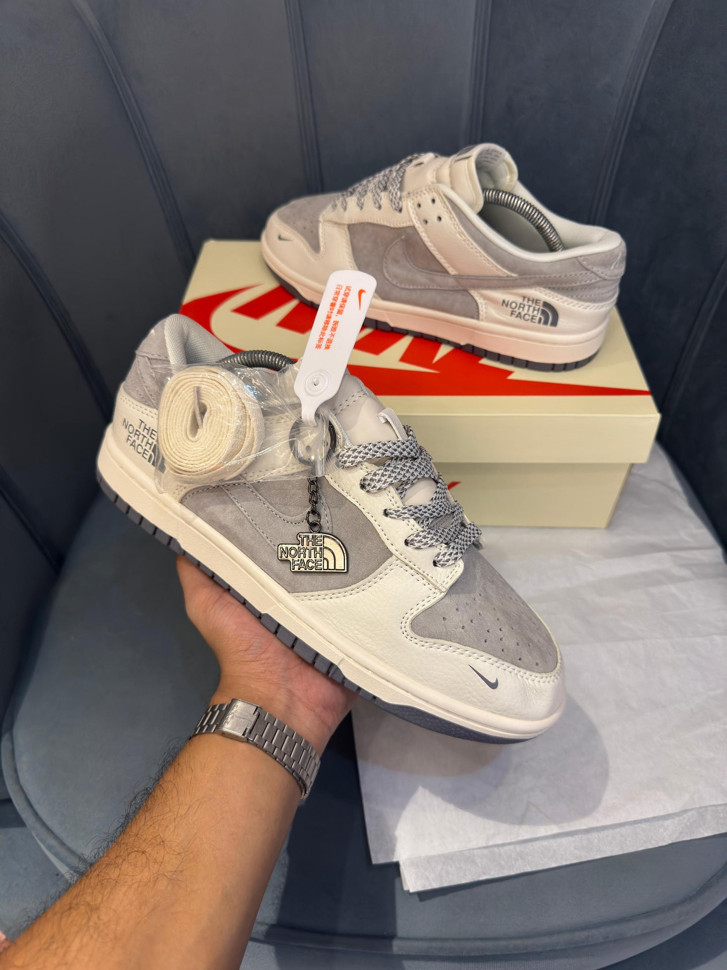 NIKE SB DUNK X NORTH FACE OG GREY