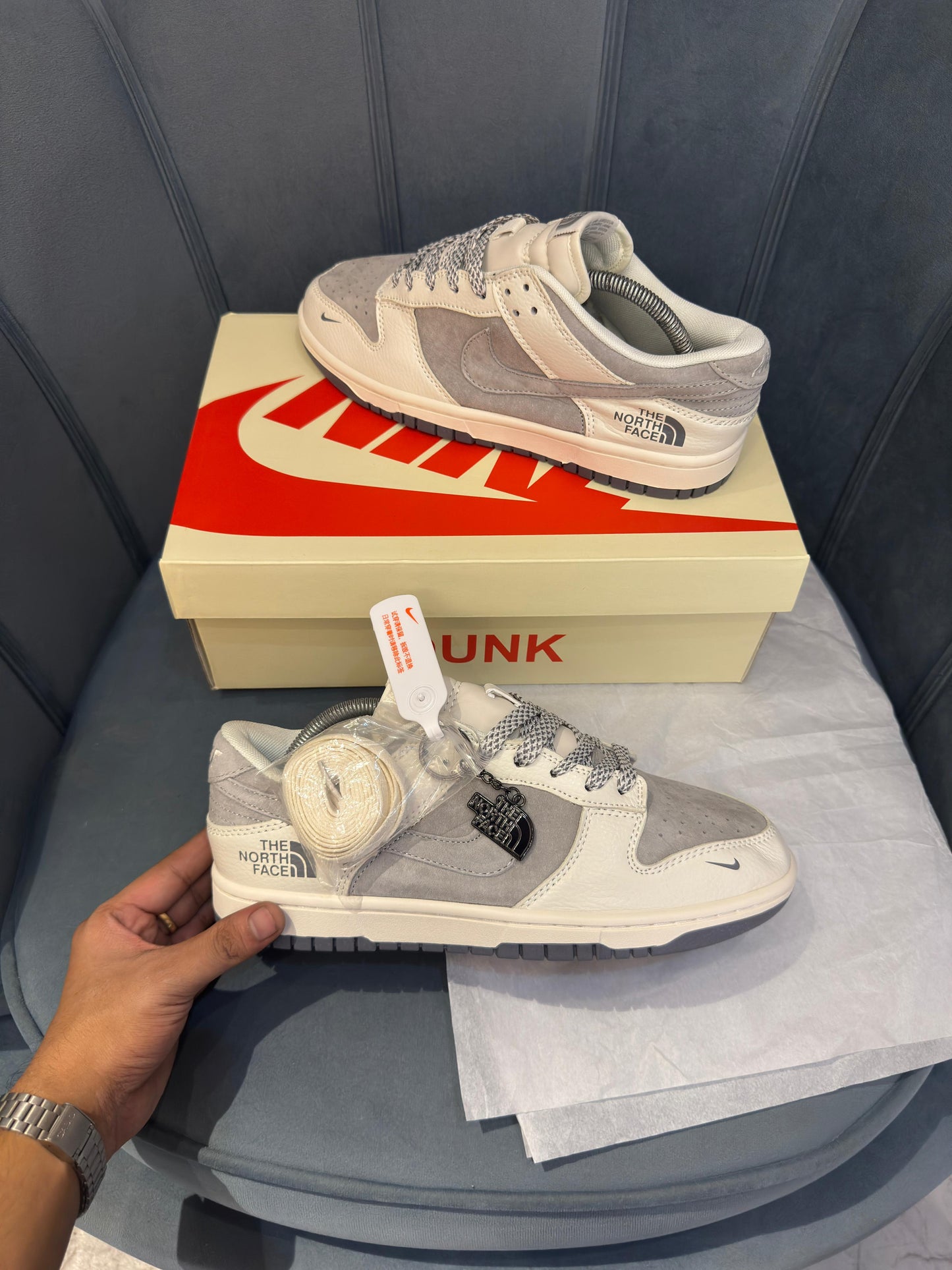 NIKE SB DUNK X NORTH FACE OG GREY