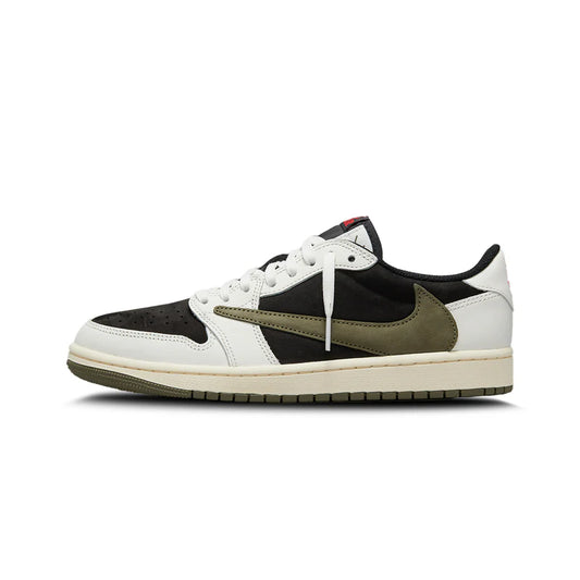 NIKE AJ 1 LOW x TRAVIS SCOTT OLIVE SEMI UA