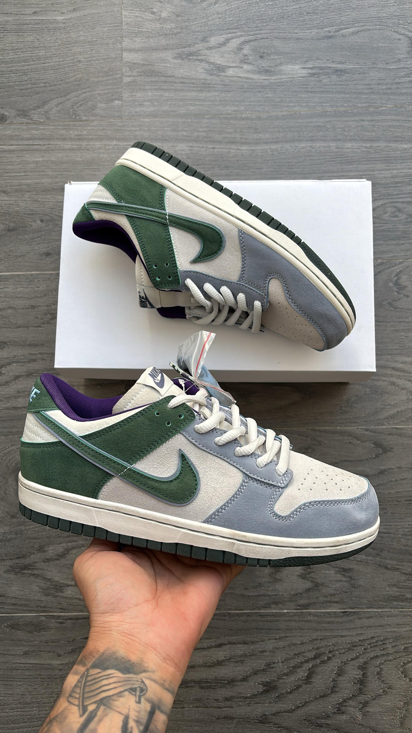 NIKE SB DUNK SUEDE BLUE