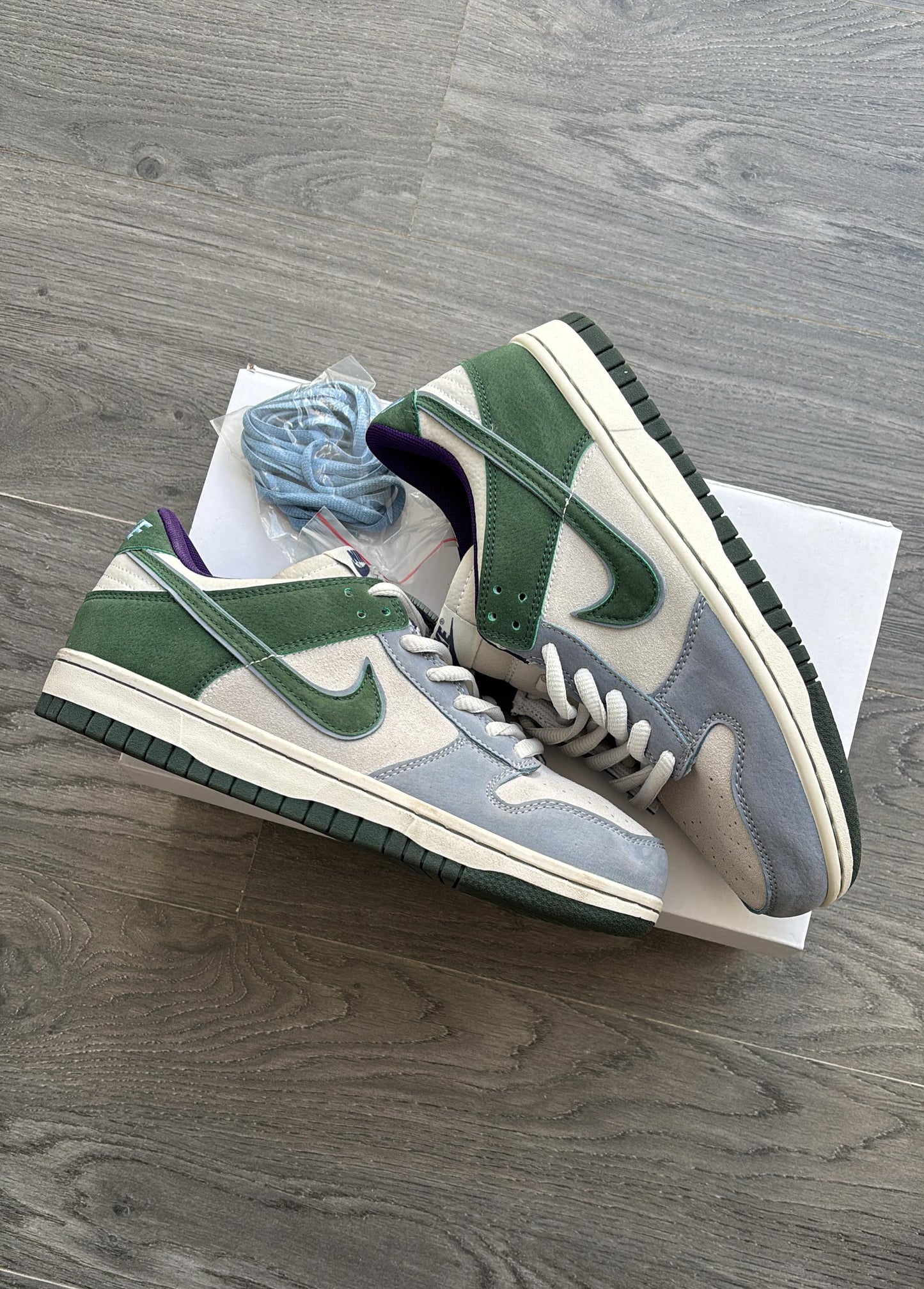 NIKE SB DUNK SUEDE BLUE