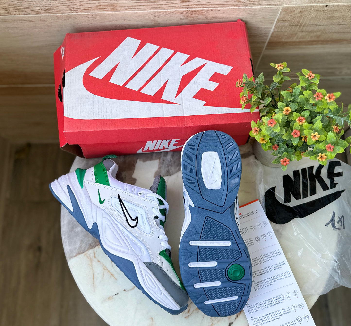 NIKE MK2 TEKNO CHUNKY GREEN