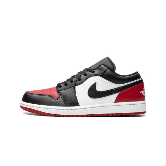 Nikee Air Jordan 1 Low BRED TOE