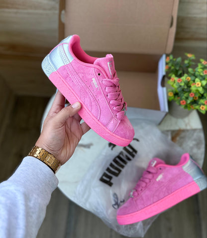 Puma Clide Suede pink sliver