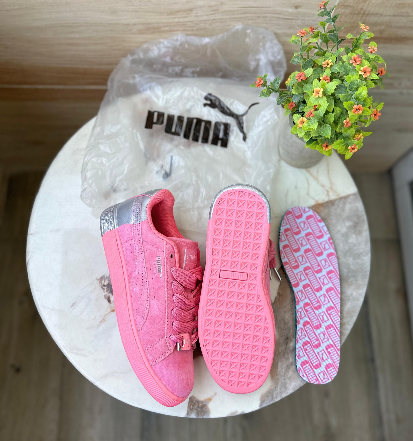 Puma Clide Suede pink sliver