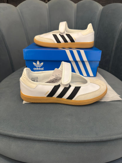 ADIDAS ORGINALS SAMBA JANE WHITE BLACK BALLET