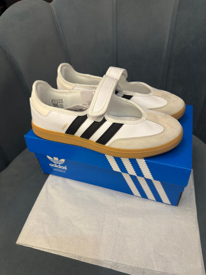ADIDAS ORGINALS SAMBA JANE WHITE BLACK BALLET