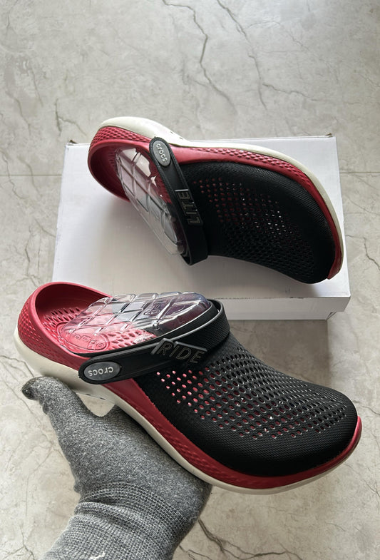 CROCS LITERIDE 360 RED BLACK