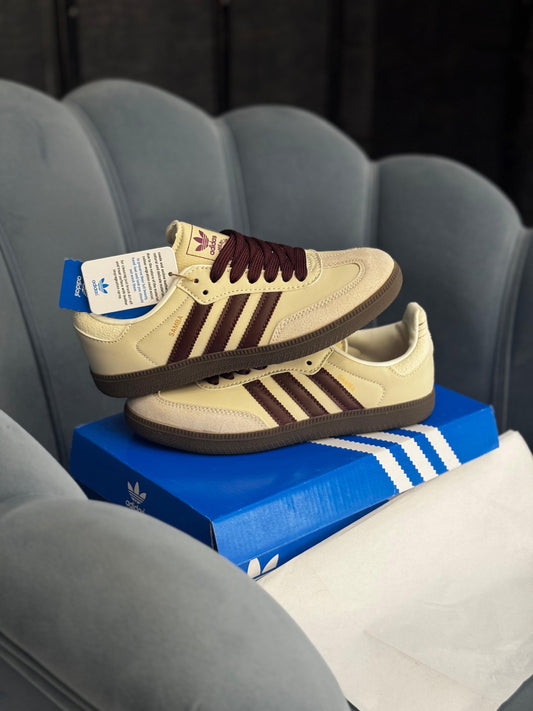 ADIDAS SAMBA WHITE MAROON