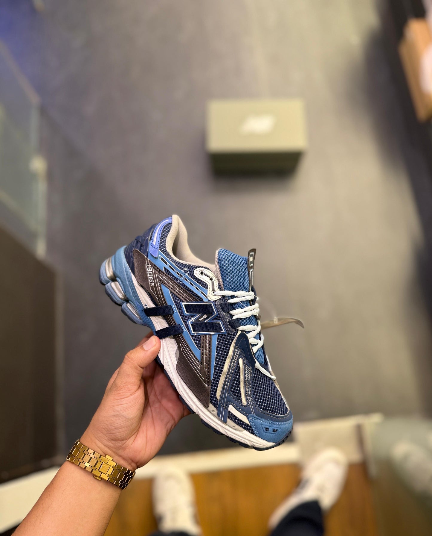 NEW BALANCE 1906 A BLUE SLATE GREY