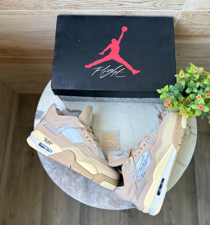 Jordan retro 4 sail off white edtn