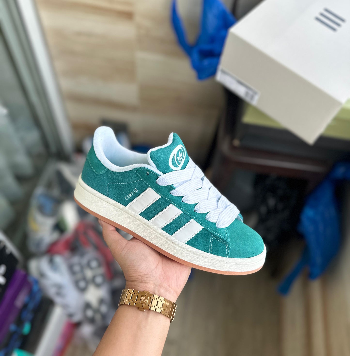 Adidas Campus Dark Green