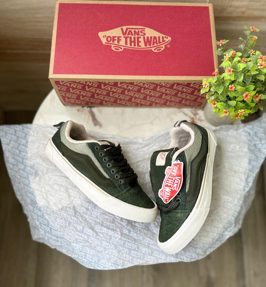 Vans old skool knu olive green