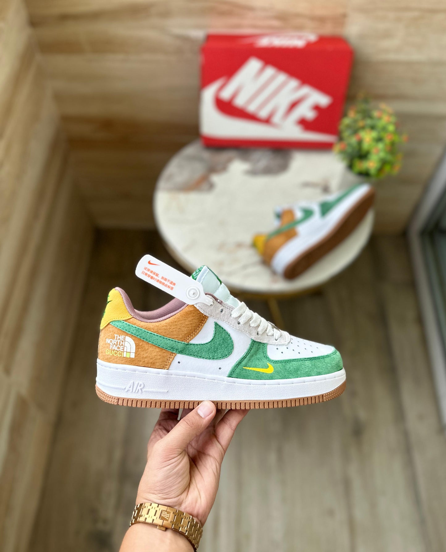 Nike Airforce North Face Gucci