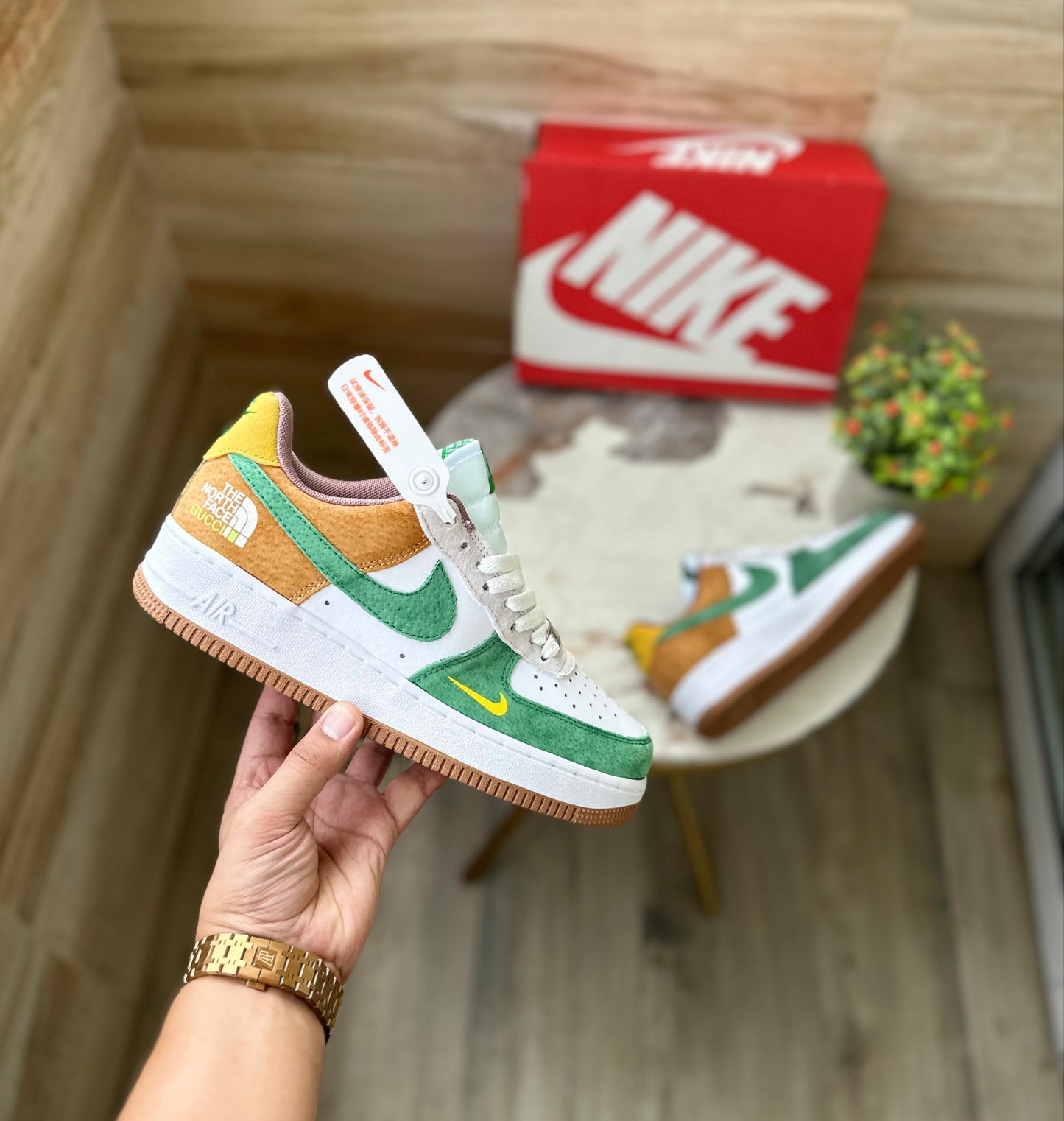 Nike Airforce North Face Gucci