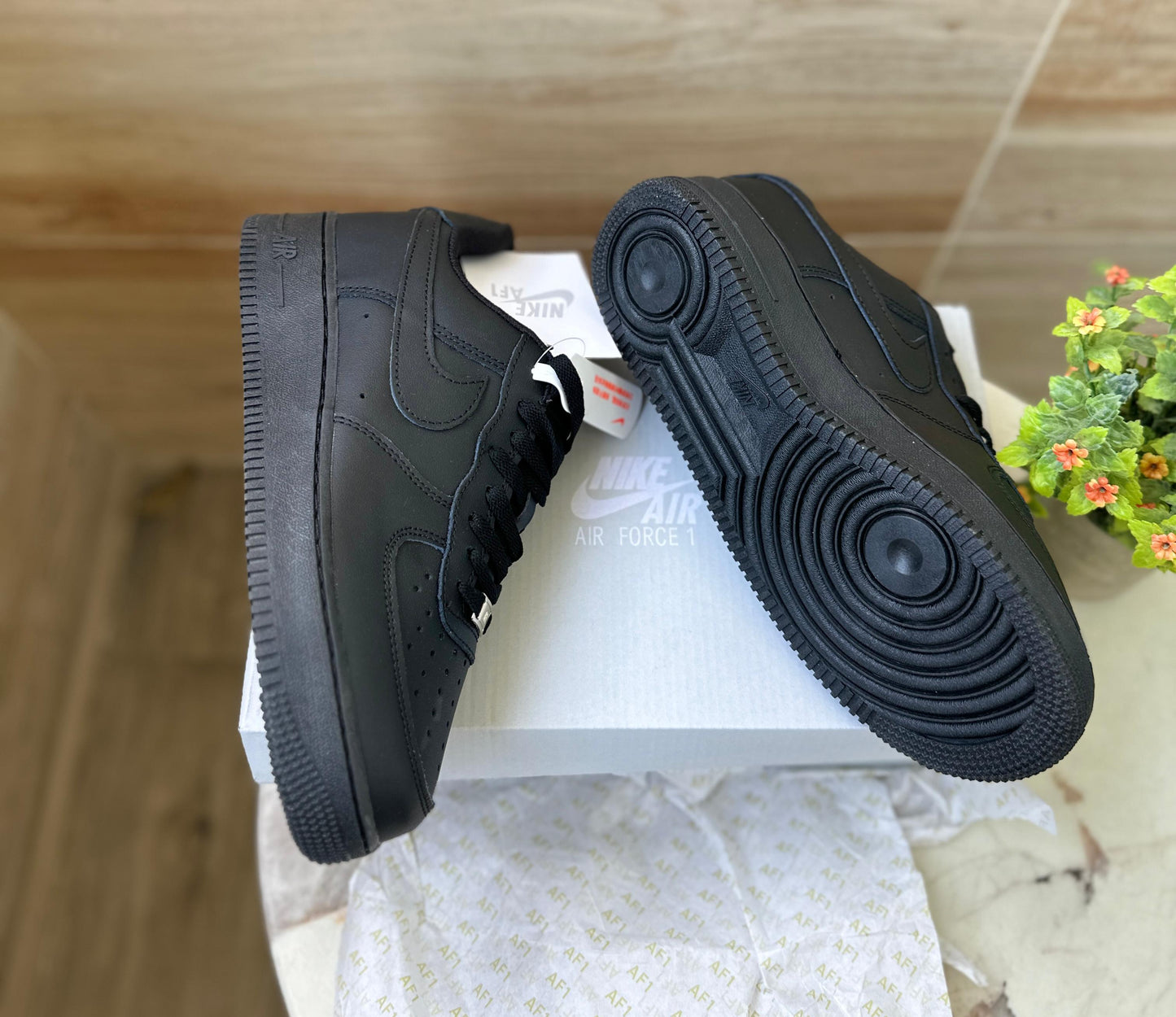 Nike Airforce one Tripple Black