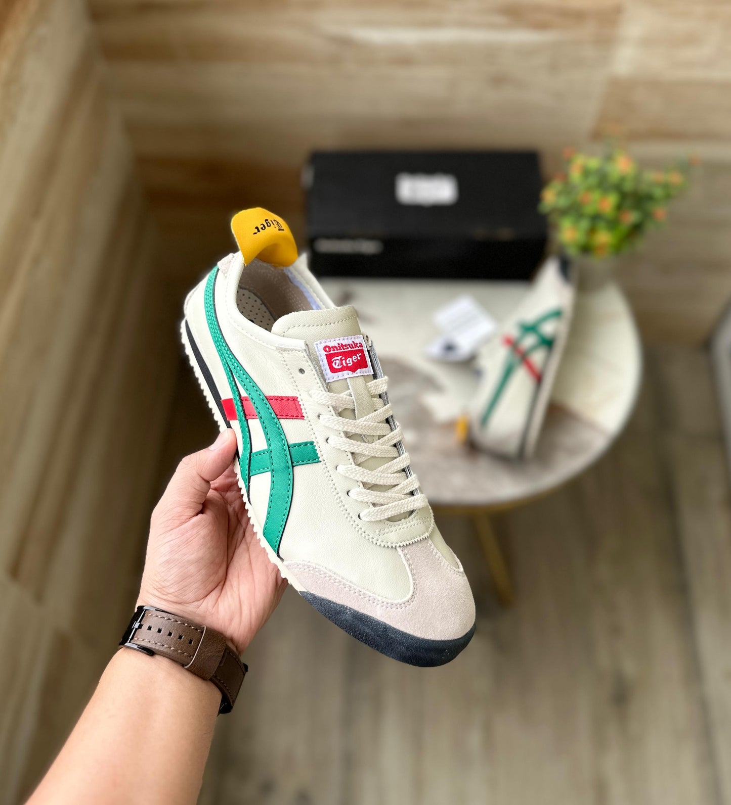 Onitsuka tiger leather