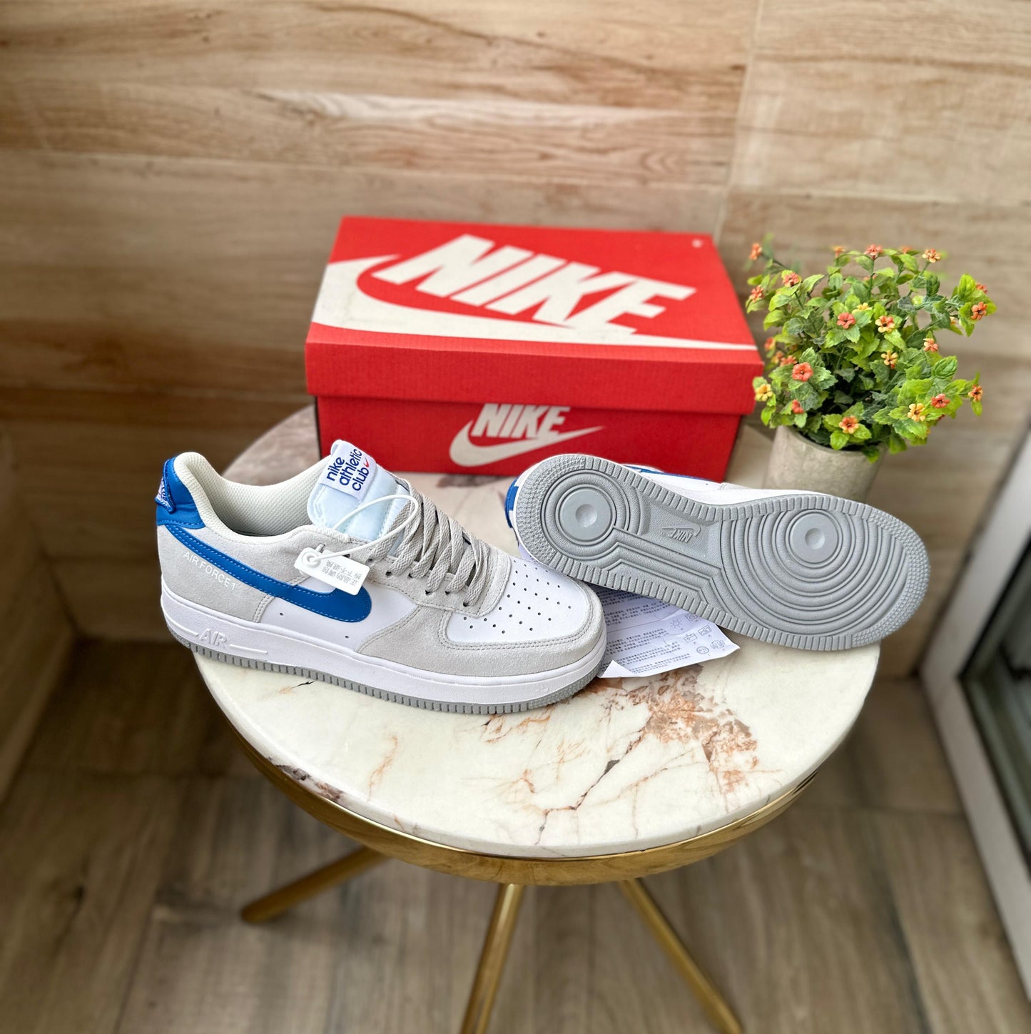 NIKE AIRFORCE ATHLETIC BLUE