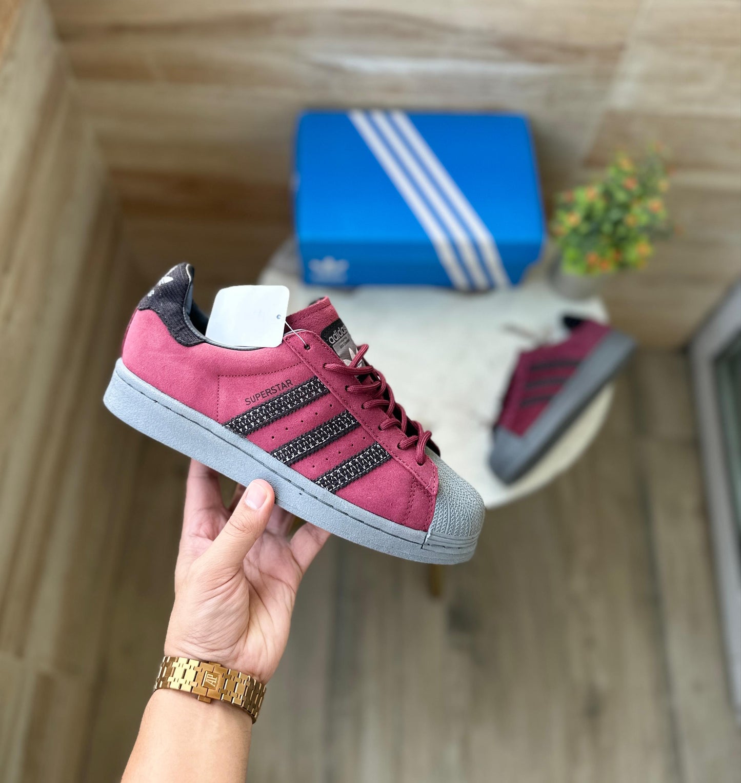 Adidas Originals SUPERSTAR bloody red