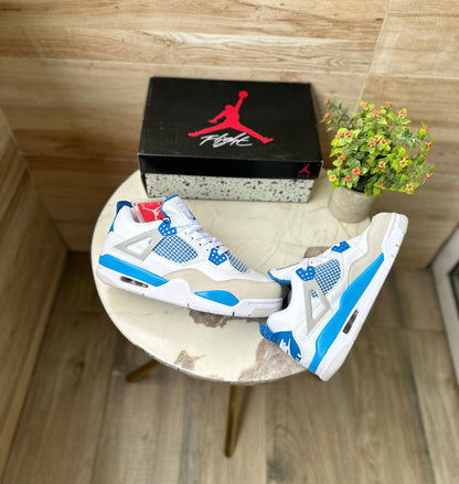 Air Jordan Retro 4 MILITARY BLUE