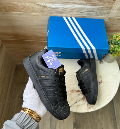 ADIDAS SUPERSTAR TRIPPLE BLACK