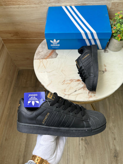 ADIDAS SUPERSTAR TRIPPLE BLACK