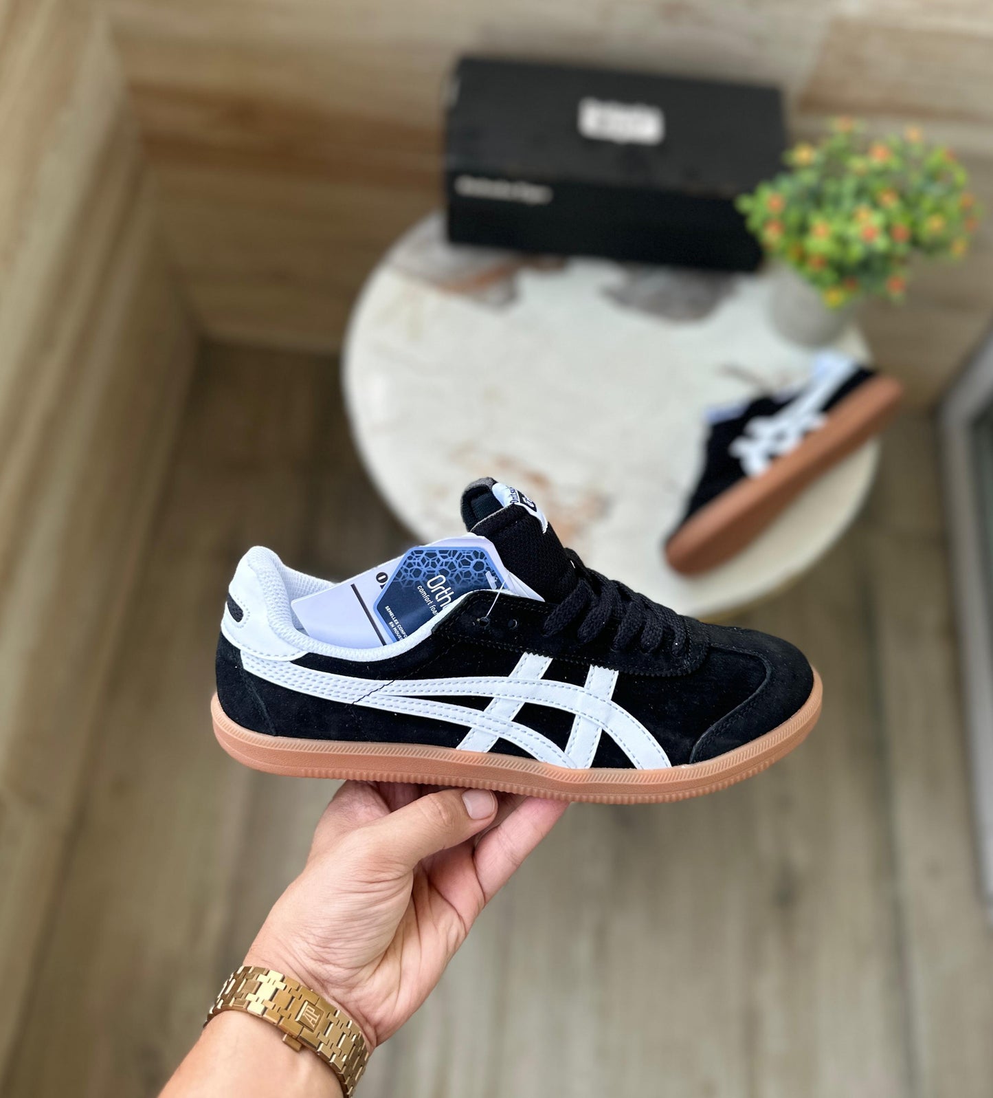 ONITSUKA TIGER TOKUTEN BLACK WHITE