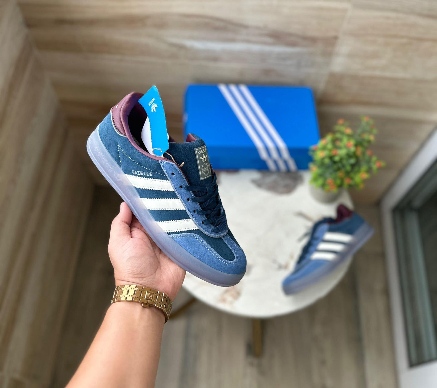 ADIDAS GAZELLE INDOOR NAVY