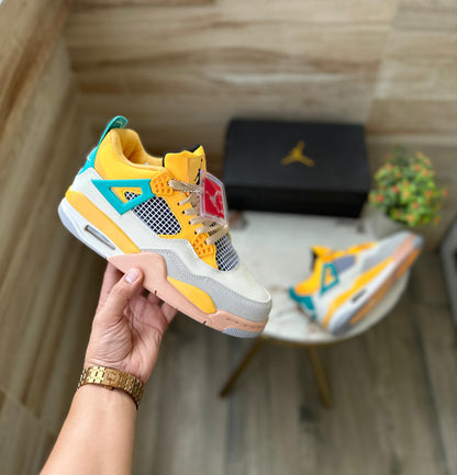 AIR JORDAN RETRO 4 YELLOW FLIGHT