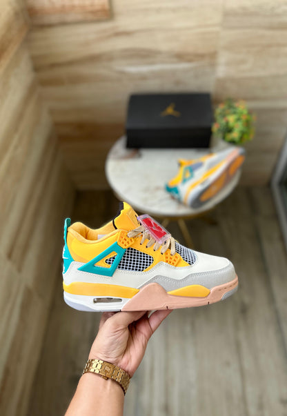 AIR JORDAN RETRO 4 YELLOW FLIGHT