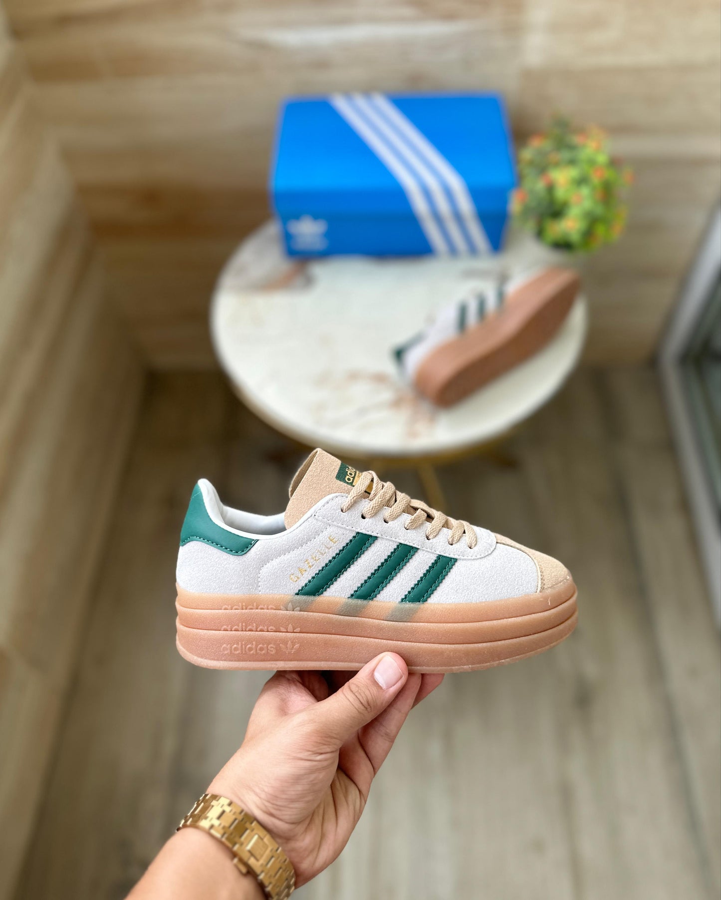 ADIDAS GAZZELE BOLD CELINE