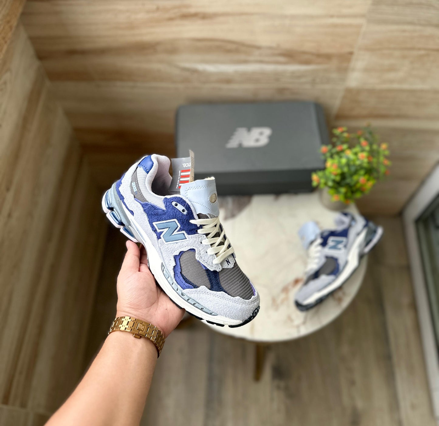 NEW BALANCE 2002r PROTECTION PACK BLUE