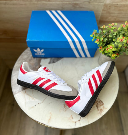 ADIDAS SAMBA WHITE RED