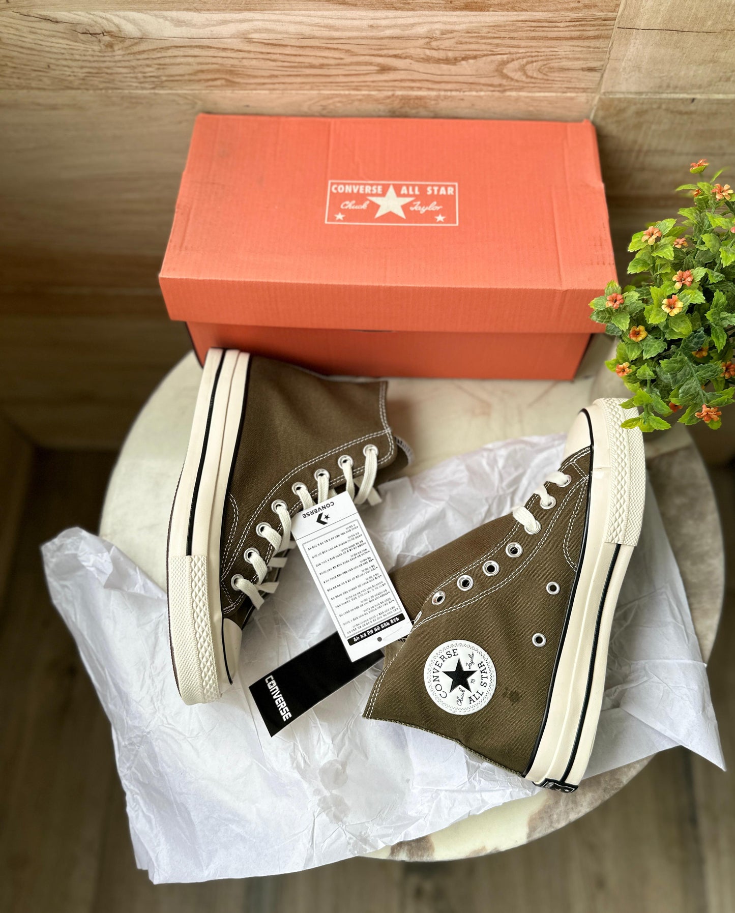 CONVERSE CHUCK 70 ARMY GREEN