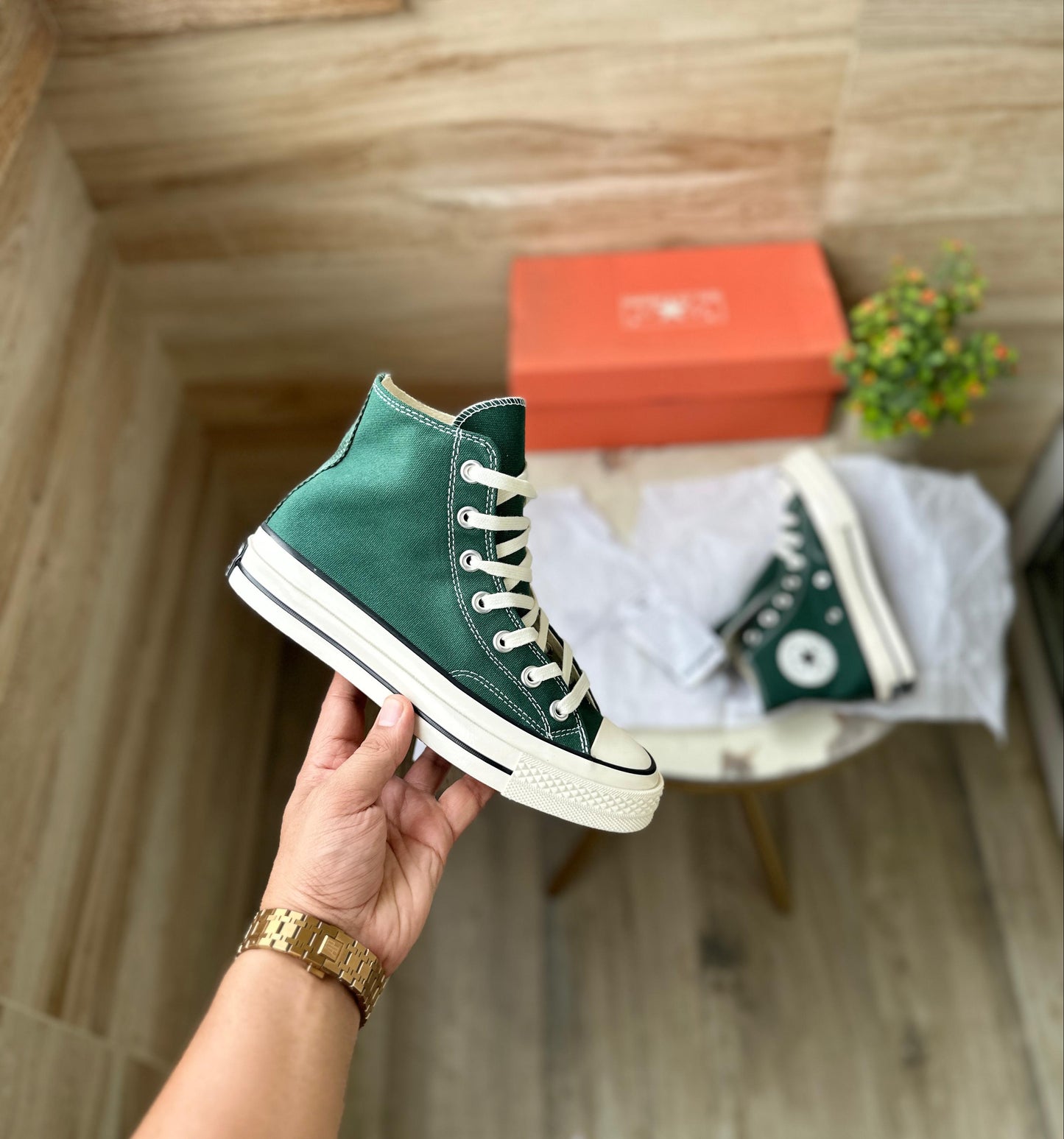 CONVERSE CHUCK 70 GREEN