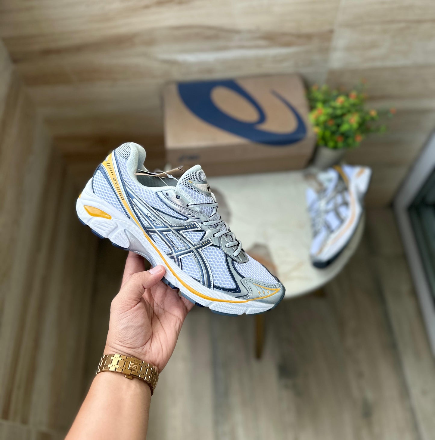 ASICS GT 2160 WHITE PURE SILVER