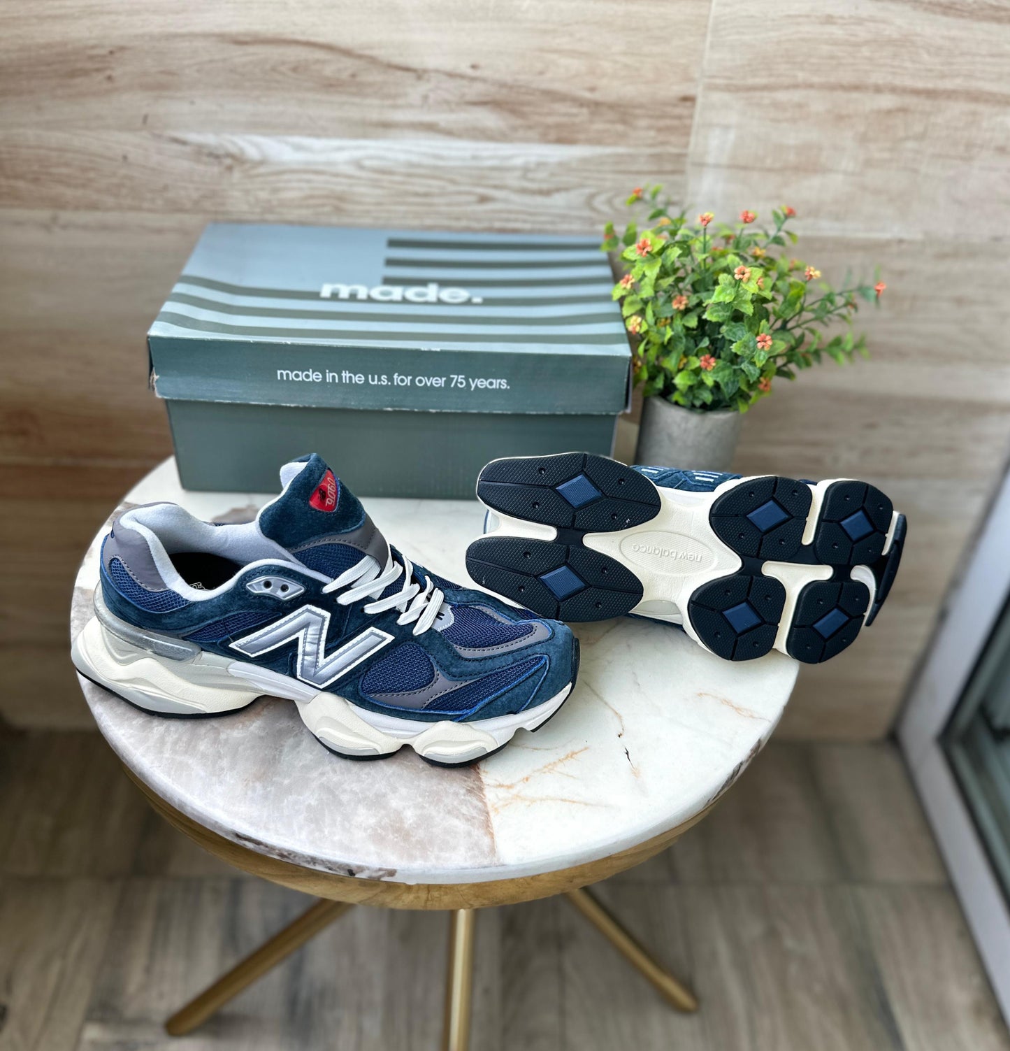 NEW BALANCE 9060 BLUE WHITE