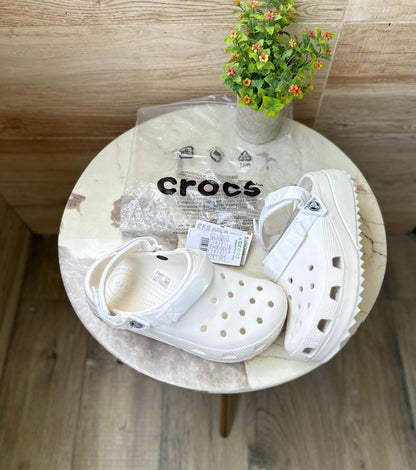 CROCS CLASSIC HIKER CLOG TRIPPLE WHITE