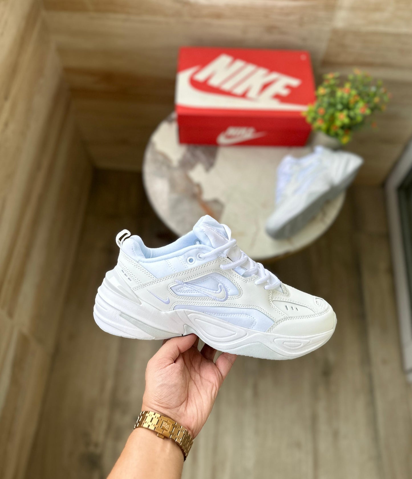 NIKE MK2 TEKNO TRIPPLE WHITE