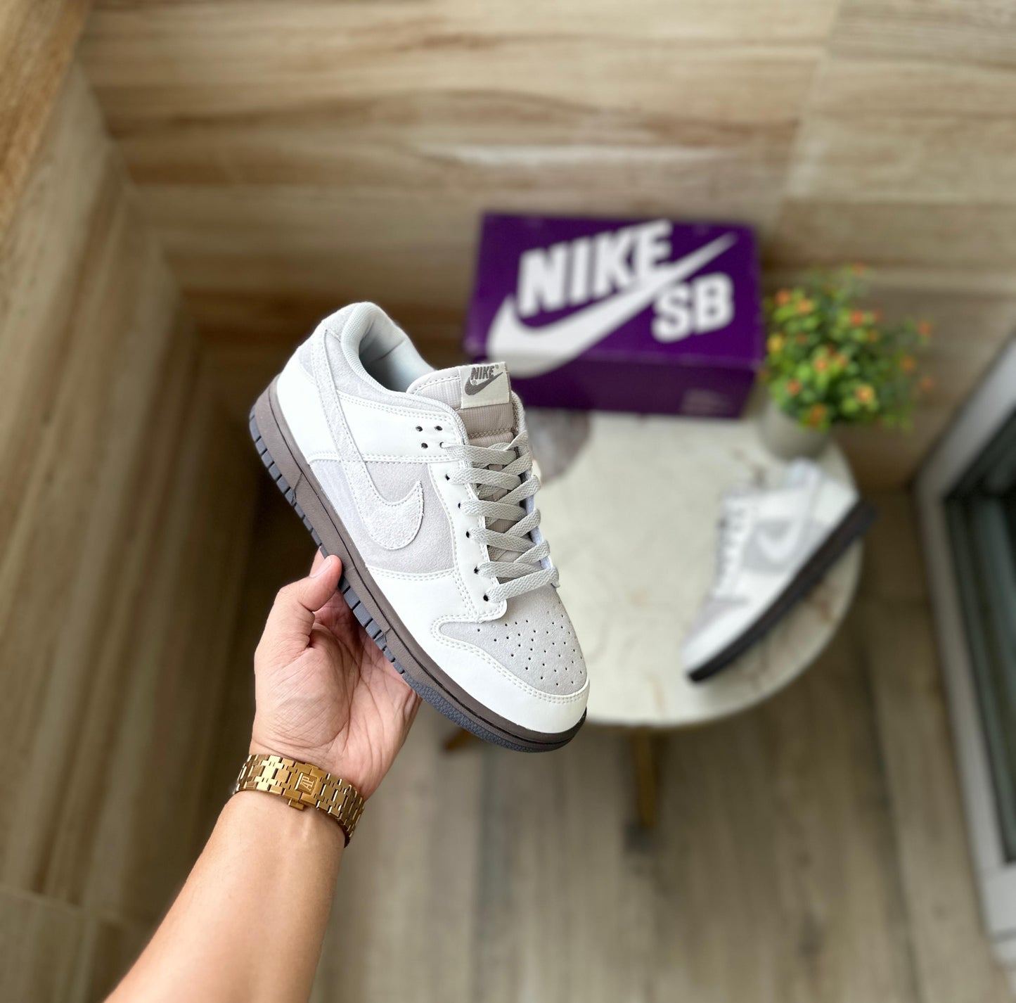 NIKE SB DUNK IRON STONE