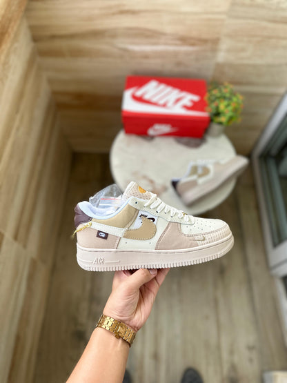 NIKE AIRFORCE ALL PETALS UNITED BEIGE