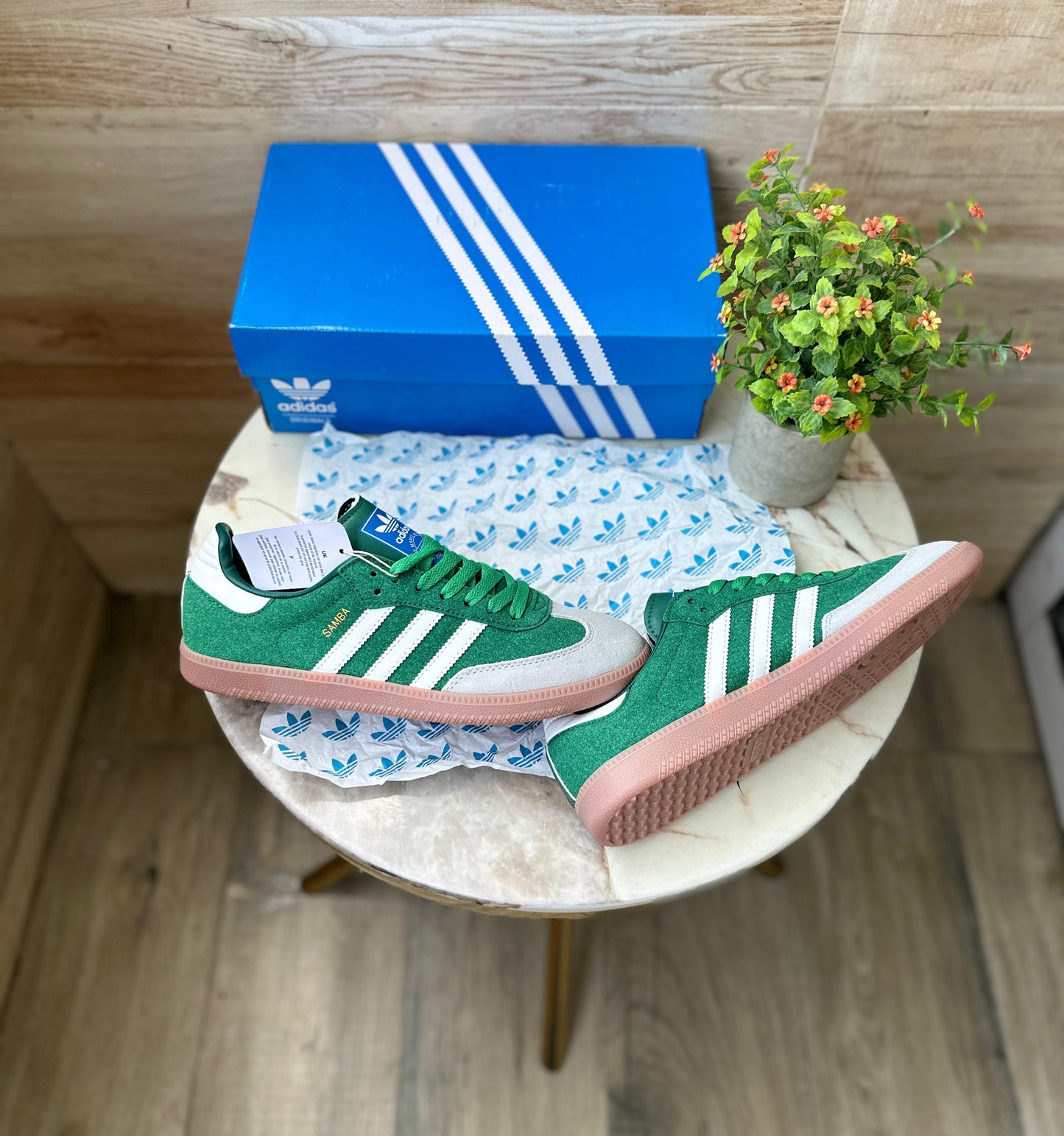 ADIDAS SAMBA 2023 GREY GREEN