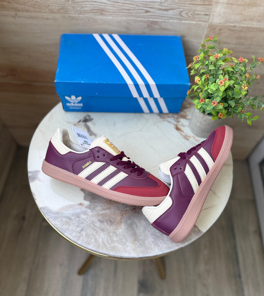 ADIDAS ORIGINALS SAMBA NEW MAROON