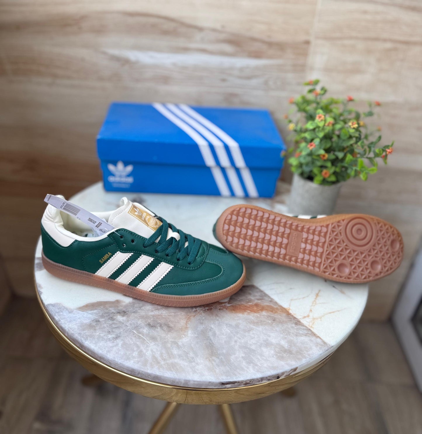 ADIDAS ORGINALS SAMBA NEW GREEN