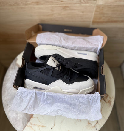AIR JORDANS 4 RM BLACK LIGHT BONE