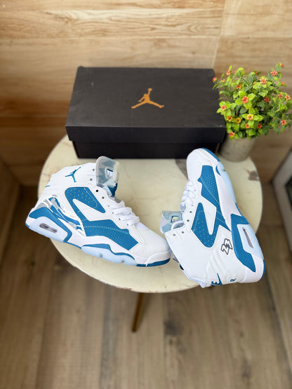 AIR JORDAN RETRO 6 JUMPMAN MVP NDUSTRIAL BLUE