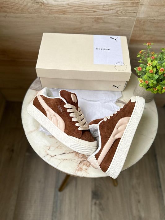 PUMA XL SUEDE CRUSH BROWN WHITE