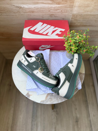 NIKE AIRFORCE HEART CHROME GREEN