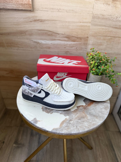 NIKE AIRFORCE BIG BANG WHITE GREY